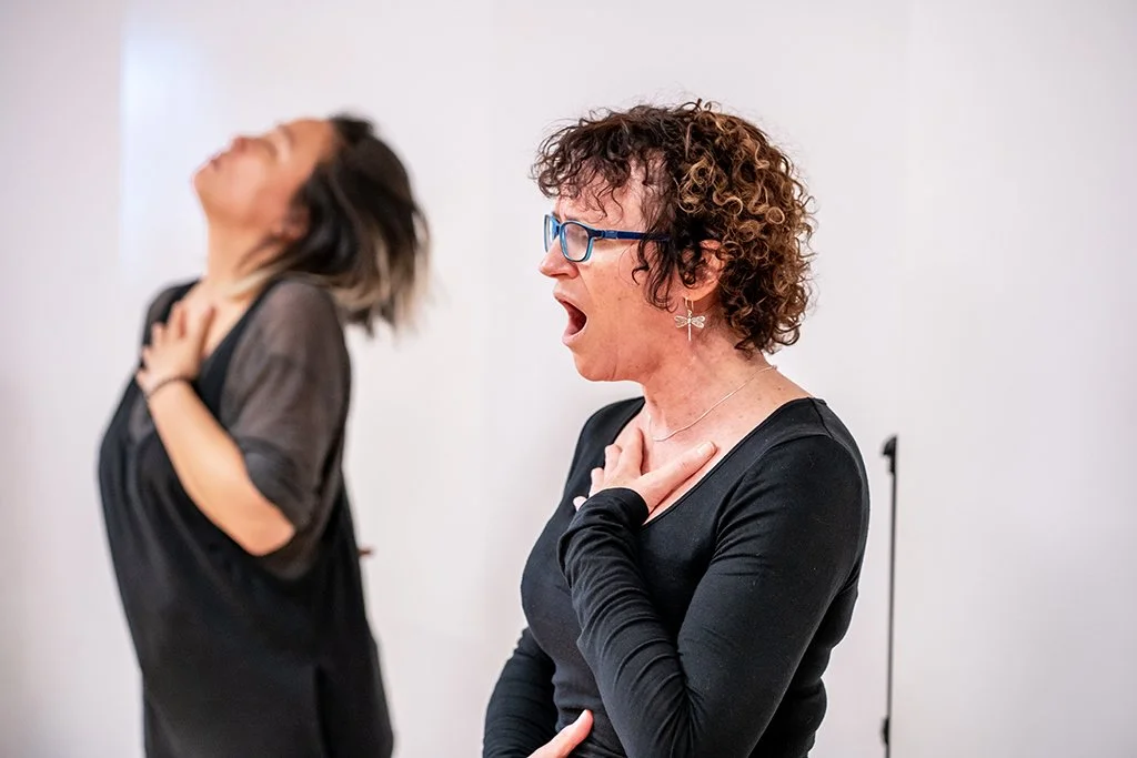 Mamselle Ruiz au travail sur la voix