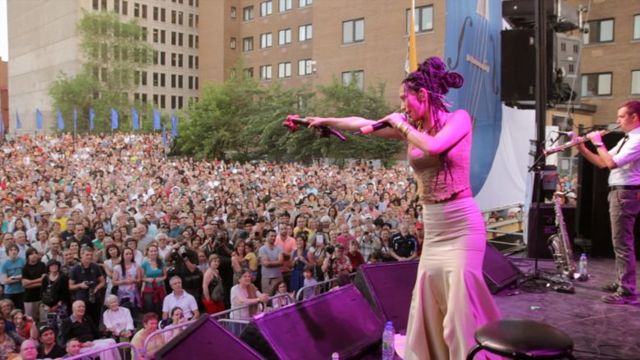 Mamselle Ruiz en spectacle