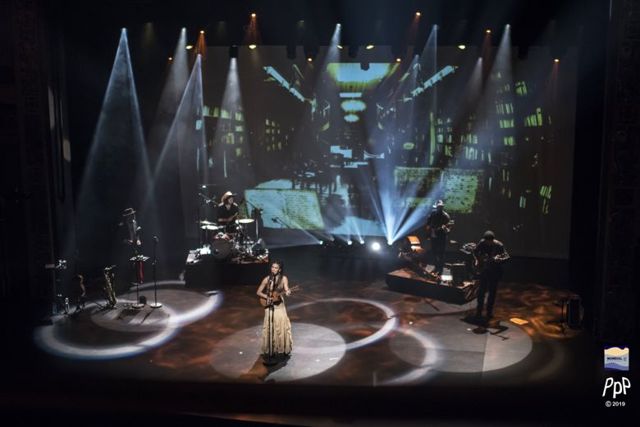 Mamselle Ruiz avec ses musiciens