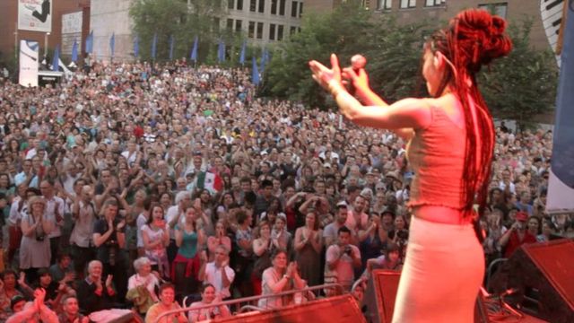 Mamselle Ruiz en spectacle